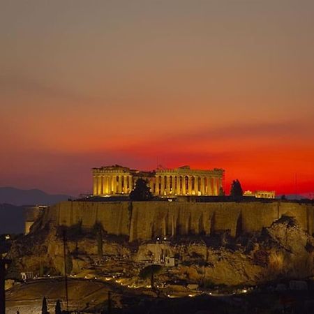 Touristic Center&Acropolis View Lägenhet Aten Exteriör bild